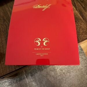 Davidoff Year of the Sheep Limited Edition Cigar Box (empty)